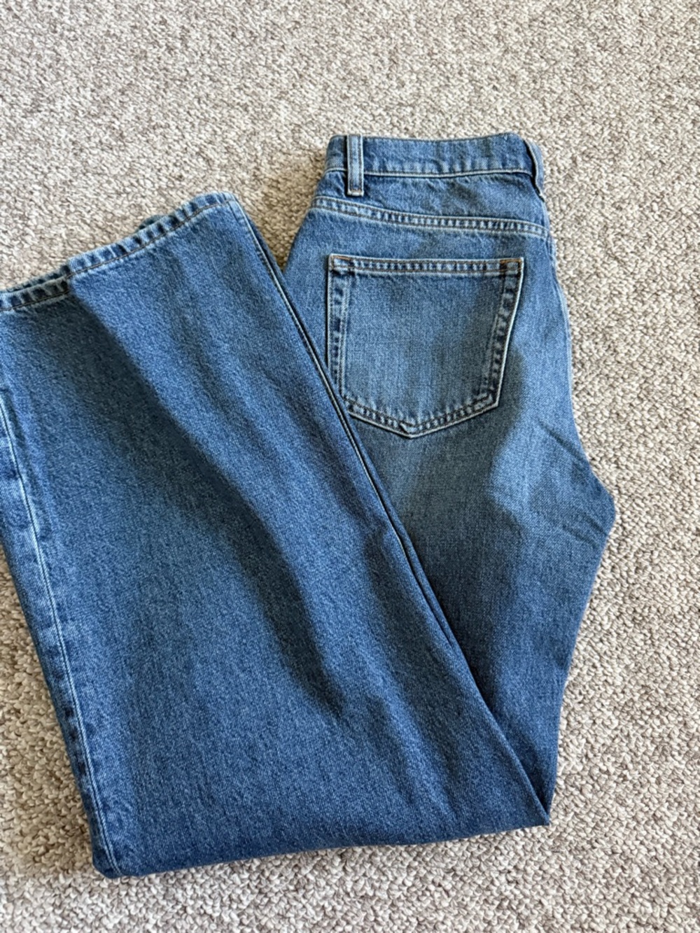 Reformation Wide-Leg Jeans - Denim Blue - Picture 2 of 5